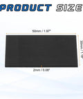Rectangular Graphite Block Set Pack Of 5 For Melting And Electrolysis Dope High Purity Graphite Plates Sheets 50x30x2mm size display