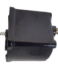 Premium Six To Twelve Volt Alternator Straight Swap Kit For Ford And New Holland 8N 2N showing black alternator housing with mounting parts.