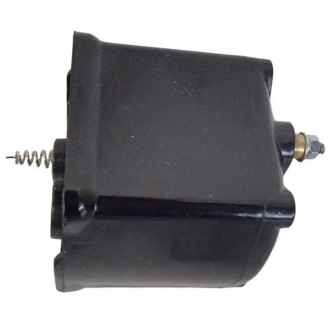 Hassle Free 12 Volt Alternator Conversion Kit For Classic Tractors Includes Full Wiring Harness, black alternator component with threaded bolt.