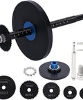 Workhorse Internal Pipe Cutter Set For PVC And ABS Pipes 360 Degree Rotating Cutter With Adjustable Depth Gauge Five Blades