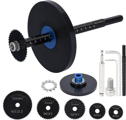 Workhorse Internal Pipe Cutter Set For PVC And ABS Pipes 360 Degree Rotating Cutter With Adjustable Depth Gauge Five Blades