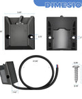 Dimensions of Beefy 12V Heavy Duty Waterproof Toggle Switch With 2 Ft Wiring SPST On Off Latching Rocker 2 Pin 30A Marine RV Automotive