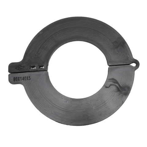 80mm Excavator Bucket Pin Shim Kit With Engineering Plastic Washers Anti Break Wear Resistant For Doosan Kobelco Machines 80x140x5