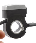 36V 350W thumb throttle from 10 Inch 24V 250W Electric Scooter Conversion Kit with black housing and grip