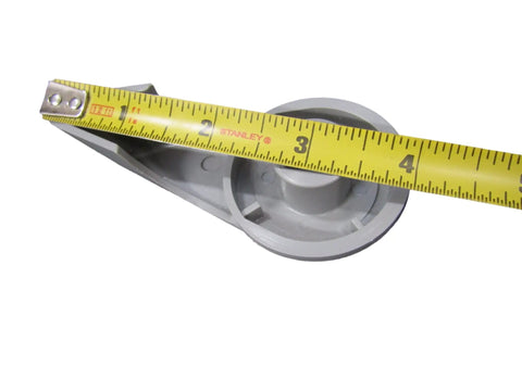 Reinforced Diverter Handle Knob For Spa Hot Tub 4 Inch Long 2 Inch Wide Gray with measuring tape for size reference