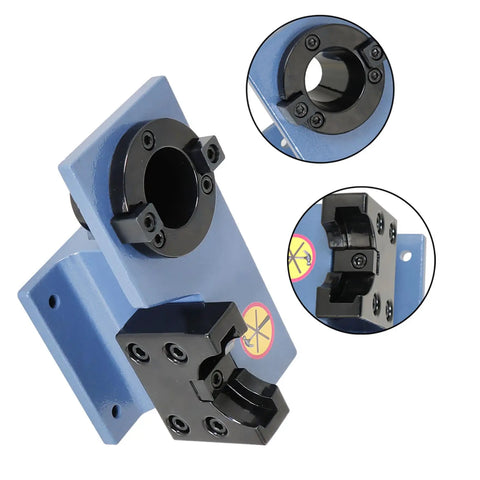 Heavy Duty CNC Tool Holder Tightening Fixture For Worktable, Lightweight and Easy, shown in close-up with attachment details