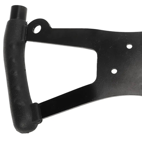 Partial view of Go Kart Steering Wheel Universal Racing Wheel With Metal Alloy frame and PU Rubber grip for DIY modification