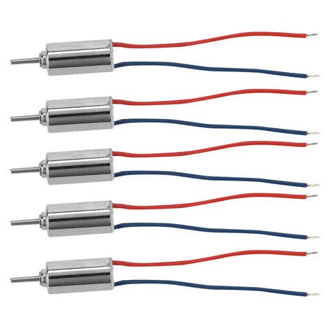 Dope Micro Coreless DC Motor Set 4.5V Tiny 32250RPM Low Noise 4mm By 8mm Size For Model Aircraft RC Toys And DIY Projects Easy Install And Durable Build