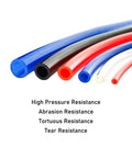 Grab This Badass High Pressure Pneumatic Air Hose That Is Super Flexible And Transparent For Effortless Flow Tracking 2 Meter Long Design Fits 6mm By 4mm Compatible With Air Tools For Garage Or Shop Projects Without Any Hassle Right Now, transparent hose