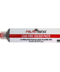 Low Temp Solder Paste Melts At 138 C For Heat Sensitive PCB Repairs Sn42 Bi58 Lead Free 38g With Fine Tip Syringe
