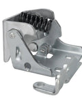 Front Lower Driver Door Hinge Heavy Duty Steel Bolt Straight Up Replacement For Chevy Silverado Tahoe Suburban Avalanche GMC Sierra, close-up view.