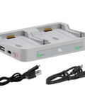 Two-Way Charging Hub For FLIP Drone Batteries, Fast Case Station With Cable, Battery Manager, 65W PD Power Delivery