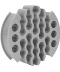 Straight Shooting Wire Comb For 30 Network Cables With Slick Slip Through Design And Zero Tangling Drama in gray color.