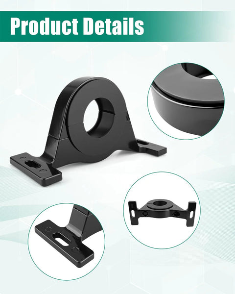 Center Bearing Drive Shaft Support For Dodge Charger Challenger And Chrysler 300 Scat Pack Hellcat 394 RWD And AWD V6 And V8 All Trims Replacement For 3180-31 986-031 52123980AD, featuring black metal support structure