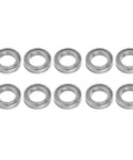 Bearing Kit Ten Pieces Beefy Stainless Steel Mini Ball Bearings For Industrial Machinery 42x25x9mm Durable Rust Resistant Precision Components For DIY Projects And Motors, 10-piece set