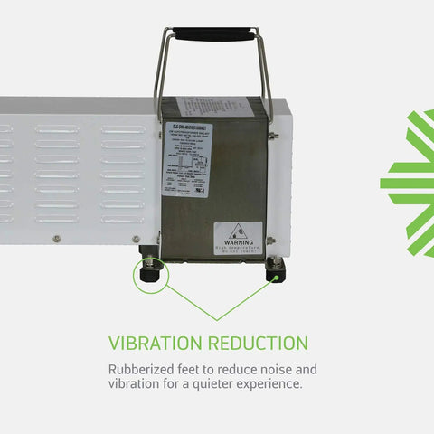 Hard Core 1000 Watt Remote Ballast For 120 240 Volt Systems Built To Last Powers HPS And MH Lamps with vibration reduction