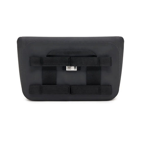 Back view of Sidekick Dry 3L Gear Case Waterproof Organizer For Outdoor Adventures Charcoal Rugged DryHide Shell With HydroShield Magnetic Closure