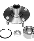 Front Wheel Bearing and Hub Assembly Repair Kit for Ford Focus from 2000 to 2011, 4 Lug Front Hub Replacement, OEM Approved