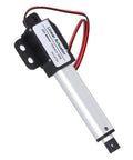 Heavy Duty Linear Actuator With 50 Mm Stroke Whisper Quiet Electric Motor For Automotive Upgrades durable aluminum housing with wires.