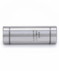 Two Pc Sealed Lengthened Linear Ball Bearing Slides Fit M4 Rod Shafts 8X15X45Mm LM8LUU SCS4LUU chrome steel linear slide profile image.