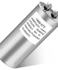 RV Air Conditioner Run Capacitor 45 MFD 370V AC Replacement For Coleman Mach Fan Motors, cylindrical design with terminals