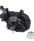 Front view of Front Right Steering Knuckle Assembly And Wheel Hub Bearing Direct Fit For 2004-2009 Lexus RX330 RX350 RX400h And 2006-2007 Toyota Highlander Passenger Side Fits Front Right