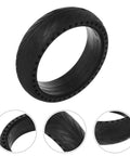 Honeycomb Scooter Wheel Replacement Tire With Shock Absorption Solid Tire For Adult Electric Scooters Stable Ride And Safe Performance Durable Design Easy Install Replacement Part For Wide Range Of Models shown in full view