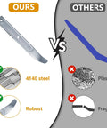 4140 Pry Tool For Auto Interiors And Panels vs plastic tool, showing durability and material differences.