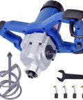 1800W Electric Concrete Mixer With 7 Speed Control, Beast Heavy Duty Cement Mixer Drill Tool for concrete and mortar mixing
