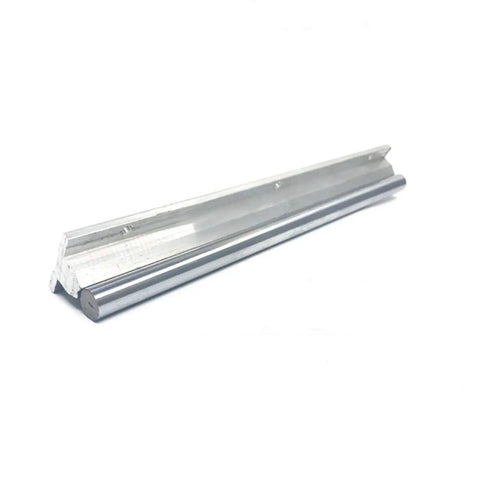 Pro Grade 10mm Linear Rail Kit With 2 SBR10 Rails And 4 SBR10UU Guide Blocks For CNC Machines Available In 200 300 And 450mm Lengths For Smooth Linear Motion And High Precision Ball Bearing System. silver aluminum SBR10 rail for CNC linear motion