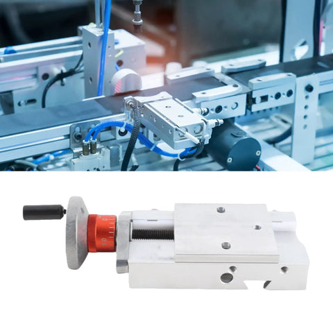 Hardcore Cross Slide For Mini Lathe Y And Z Axis Milling Attachment 32mm Stroke Precision metal machine accessory close-up image.