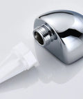 Sturdy Chrome Wall Mount Elbow for Handheld Shower System, 90 Degree Supply Fitting, Durable Metal Construction, One Half Inch Inlet to Outlet