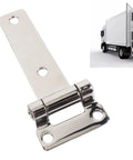 Heavy-duty stainless T-shape hinge for RVs, yachts, and cabinets. Rust-resistant design for smooth operation and high load capacity.