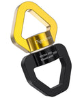 Heavy Duty Swing Swivel Spinner With Smooth 360 Degree Spin For Tree Seats Hammocks And Tires Tough As Nails Aluminum Build In Sleek Black Gold Finish