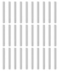 M3 Dowel Pins 3mm By 35mm Stainless Steel 304 Heavy Duty Cylindrical Shelf Support Pegs For Metal And Wood Furniture DIYers Quick Install And Easy Removal 100 Pack Silver, arranged in rows
