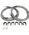 Premium Fuel Line Kit AP02 QFF0015SS For Chevy Cobalt HHR Ion G5 2005-2010 Reliable Direct Fit Replacement Hose Assembly That Keeps Your Ride Running Smooth And Safe Down The Road. Braided fuel hose kit with clamps and fittings
