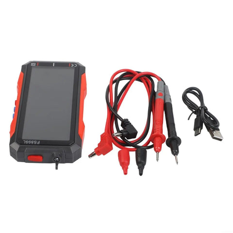 Rechargeable Smart Digital Multimeter Tester for Home and Industrial Electrical Projects with leads and USB-C cable