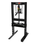 6 Ton Hydraulic Shop Press With Heavy Duty H Frame For Bearing Installation And U Joint Press, Adjustable Worktable