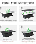 Installation instructions for Flexible Magnetic Build Plate For Anycubic Photon Mono M7 And M7 Pro Resin 3D Printer