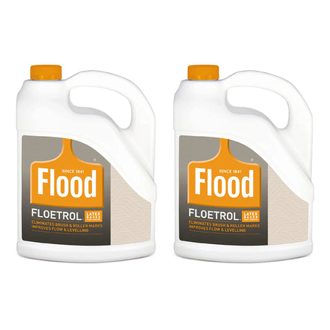 Floetrol Latex Paint Additive For Superior Coverage And Extended Wet Edge, Non Thinning Conditioner, 2 Gallon twins