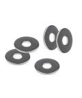 Favordrory M8 flat washer, 304 stainless steel, 24 x 2.0 mm; several washers shown