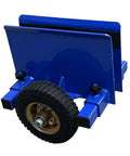 Heavy Duty Adjustable Panel Dolly With Lockdown Grip And Smooth Rolling Rubber Wheels for hauling panels and doors, featuring 400 kg capacity.