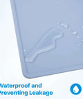 Close-up of water-resistant Silicone Resin Printing Mat 400x300mm 2.8mm Thick For LCD 3D Printers, showing spill-proof surface.
