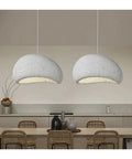 Modern Color Design Living Room Suspension Lamp Restaurant Pendant Light Lustre Cafe Chandelier with gray concrete shade.
