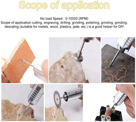 6 inch Lapidary Rock Saw for wet cutting with 110V power, showcasing appliqué uses on different materials
