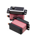 Heavy Duty Brushless Rc Servo 8.4v 45kgcm Torque 77g Weight Zero Point One Two Second Response Time Steel Gears Waterproof Cnc Casing Hella Smooth Operation With Forty Five Millimeter Lever Arm