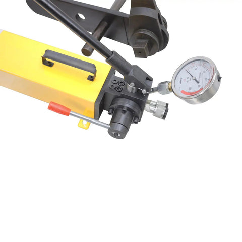 Rugged Manual Hydraulic Torque Wrench Delivers Serious Torque Punch For M20 M30 Coarse Thread Bolts showing pressure gauge and handle.