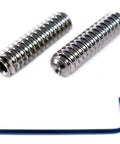 Cup Point Stainless Steel M3 X 8mm Socket Set Grub Screws With 1.5mm Hex Key 10 Pack A2 18-8 Grade visible with hex key