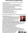 Book: Introduction to Industrial and Systems Engineering by Amazon; back cover with author portrait and barcode.