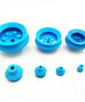 Grab this Heavy Duty Industrial Vacuum Suction Cup For Robot Arms And Manipulators, three sizes in blue NBR material.